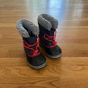 Kids Sorel Winter Snow Boots size 9